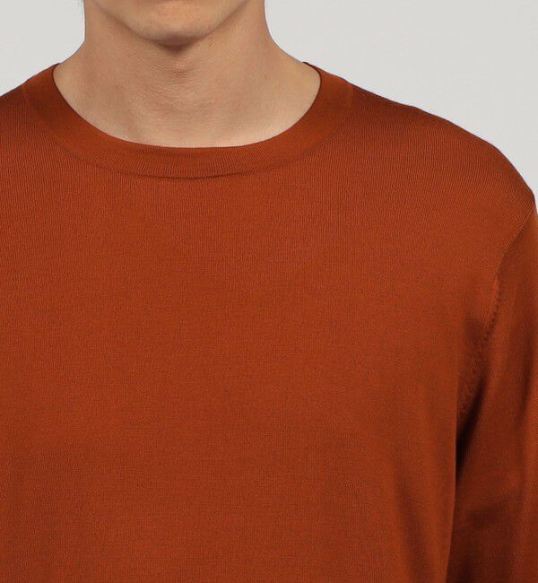 TOMORROWLAND MENS「TOMORROWLAND tricot スーパーファインメリノウール クルーネックプルオーバー」|ニット・セーター|