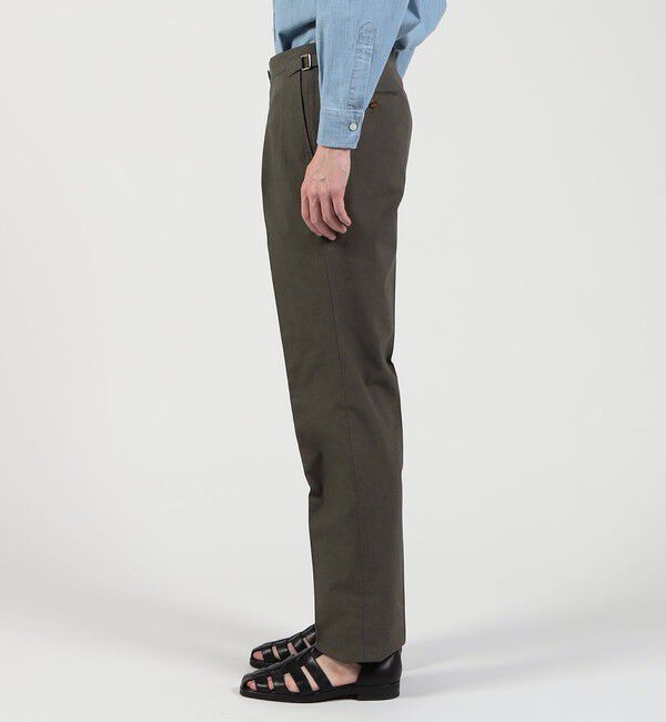 TOMORROWLAND MENS「コットン イン2プリーツスラックス BRADFORD SYSTEM」|スラックス|