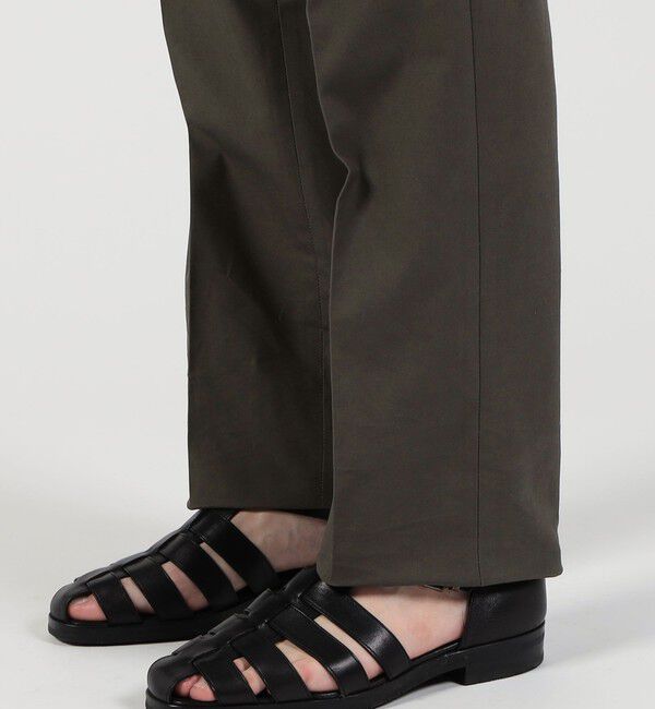 TOMORROWLAND MENS「コットン イン2プリーツスラックス BRADFORD SYSTEM」|スラックス|