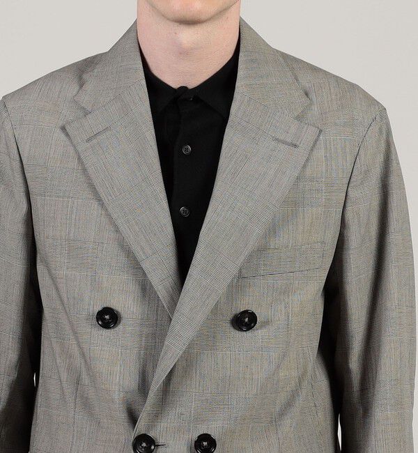 TOMORROWLAND MENS「ウールシルク ダブルブレステッド 6Bジャケット」|テーラードジャケット|