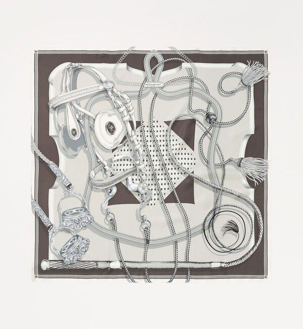 TOMORROWLAND GOODS「manipuri JOCKEY スカーフ」|バンダナ・スカーフ|