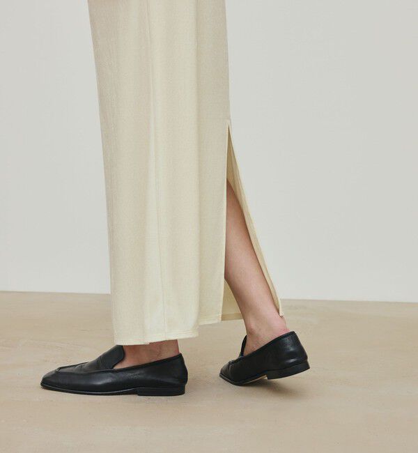 DES PRES「 ブライトベロア タイトマキシスカート」|タイト|