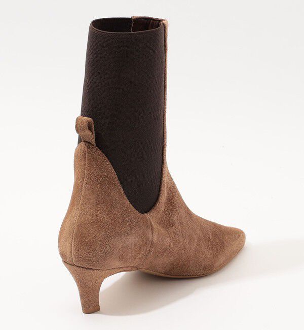 TOMORROWLAND GOODS「NUYOU サイドゴア ミドルブーツ」|ロングブーツ|