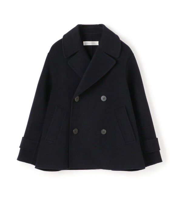 GALERIE VIE「ウールカシミヤダブルフェイス Pコート」|ピーコート|69 ネイビー