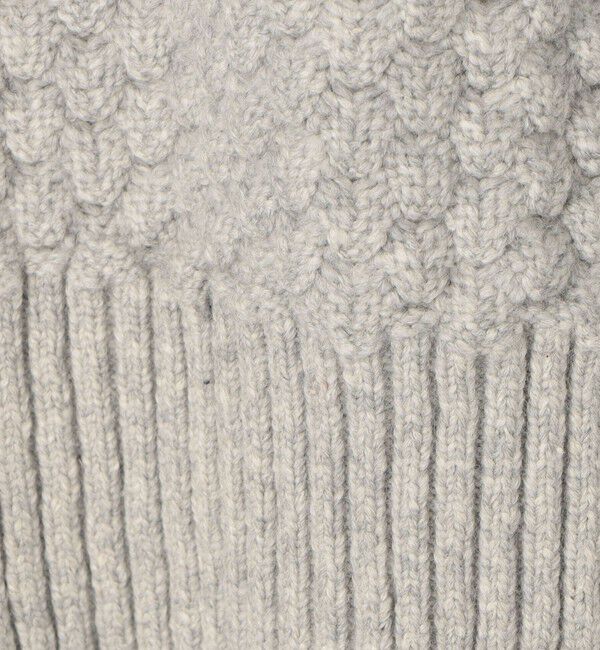 MACPHEE「ハイブリットケーブル セーラーカラープルオーバー」|ニット・セーター|