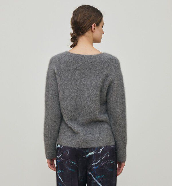 DES PRES「フォックスカシミヤ Vネックプルオーバー」|ニット・セーター|