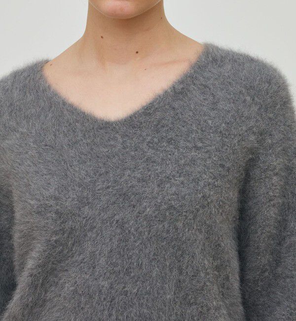 DES PRES「フォックスカシミヤ Vネックプルオーバー」|ニット・セーター|