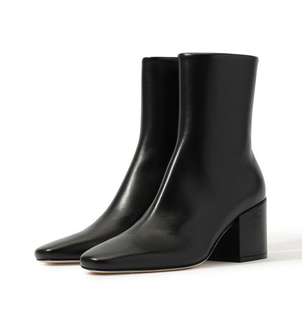 TOMORROWLAND GOODS「DEAR FRANCES ALMA アンクルブーツ」|ショートブーツ|19 ブラック