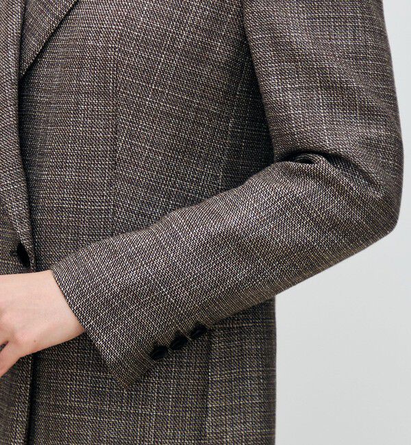 TOMORROWLAND collection「SILK AIR ERICA ダブルブレストジャケット」|テーラードジャケット|