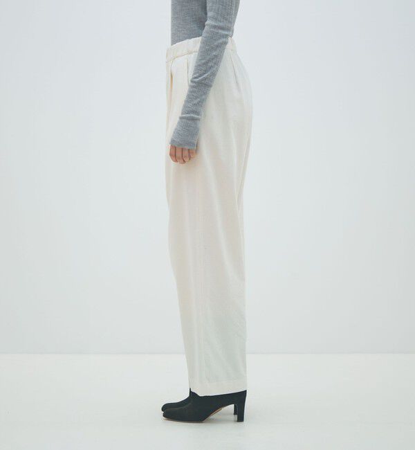 MACPHEE「コットンコーデュロイ タックストレートパンツ」|その他|