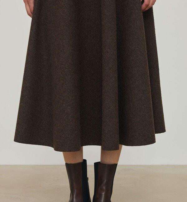 DES PRES「ミルドウール サーキュラースカート」|スカート|