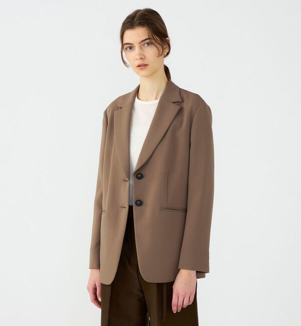 Ballsey「ライトダブルクロス 2Bボクシージャケット」|テーラードジャケット|