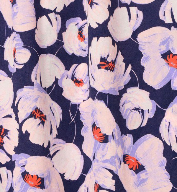 Ballsey「フェザリーフラワープリント ティアードワンピース」|ワンピース|