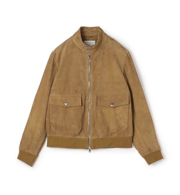 TOMORROWLAND MENS「【別注】EMMETI GREYSON ラムスエード ドライビングブルゾン」|ブルゾン・スタジャン|45 ベージュ