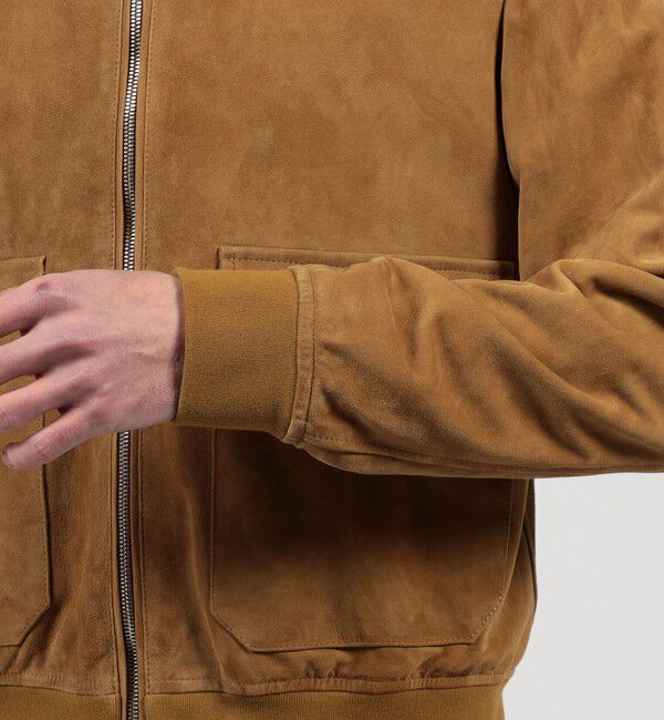 TOMORROWLAND MENS「【別注】EMMETI GREYSON ラムスエード ドライビングブルゾン」|ブルゾン・スタジャン|