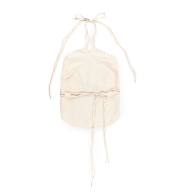 TOMORROWLAND BUYING WEAR「BASERANGE MAR TOP シルク ホルターネックトップ」|シャツ・ブラウス|11 ホワイト