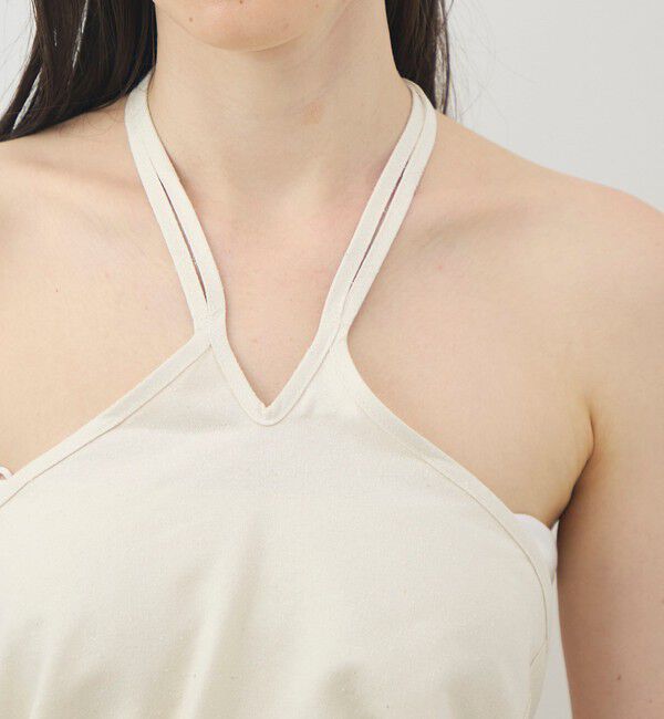 TOMORROWLAND BUYING WEAR「BASERANGE MAR TOP シルク ホルターネックトップ」|シャツ・ブラウス|