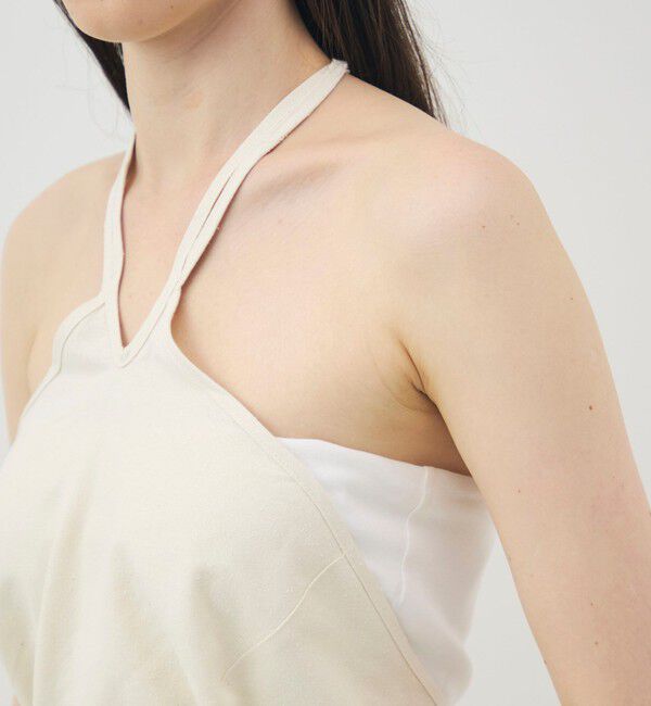 TOMORROWLAND BUYING WEAR「BASERANGE MAR TOP シルク ホルターネックトップ」|シャツ・ブラウス|