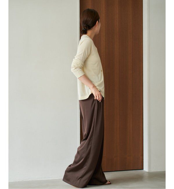 Plage「dull satin relax パンツ」|その他|
