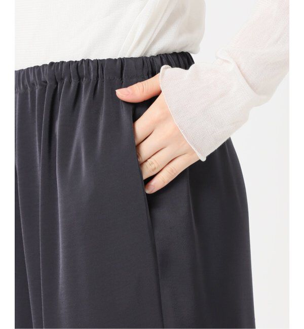 Plage「dull satin relax パンツ」|その他|
