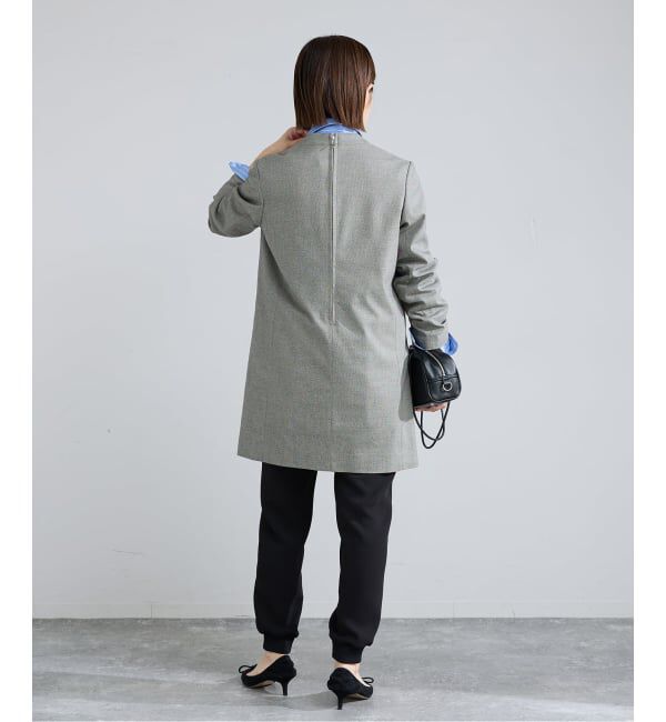 IENA「ウォッシャブル ジャケットドレス」|ワンピース|