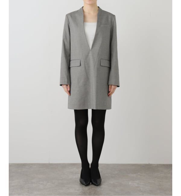 IENA「ウォッシャブル ジャケットドレス」|ワンピース|