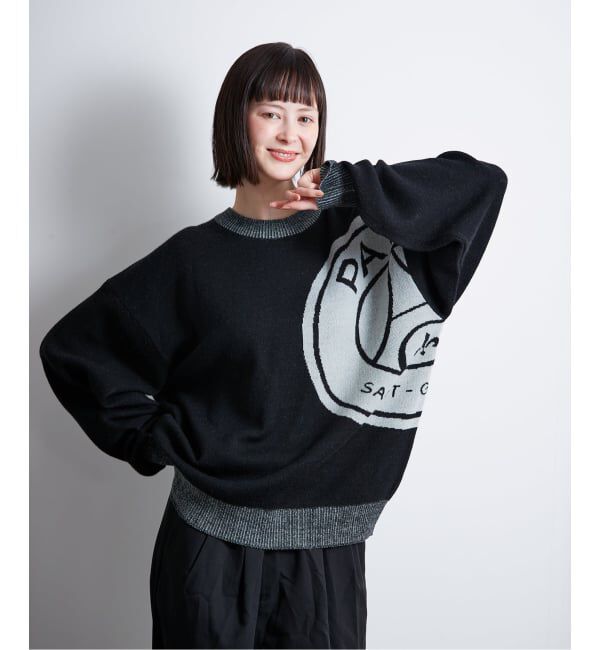 Paris Saint-Germain「【Paris Saint-Germain / パリ・サン＝ジェルマン】 JP Emblem knit pullover」|ニット・セーター|