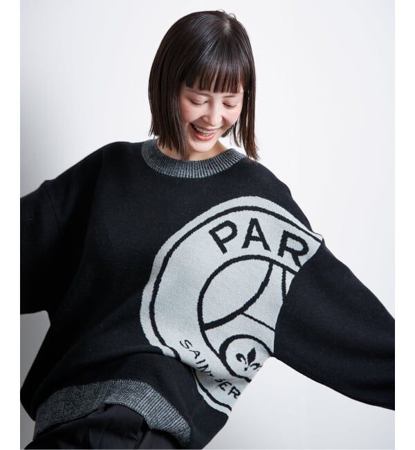 Paris Saint-Germain「【Paris Saint-Germain / パリ・サン＝ジェルマン】 JP Emblem knit pullover」|ニット・セーター|