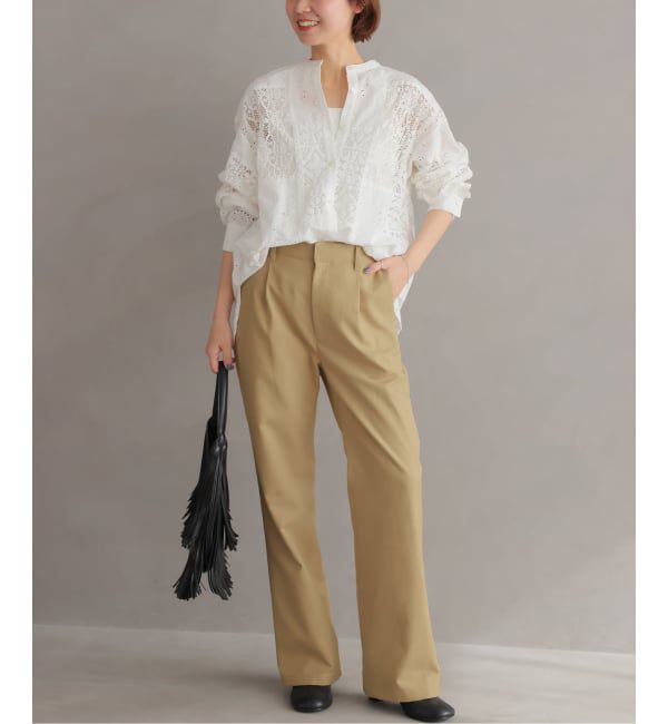 JOURNAL STANDARD relume「［26SS新作］ストレッチツイルフレアパンツ」|スラックス|