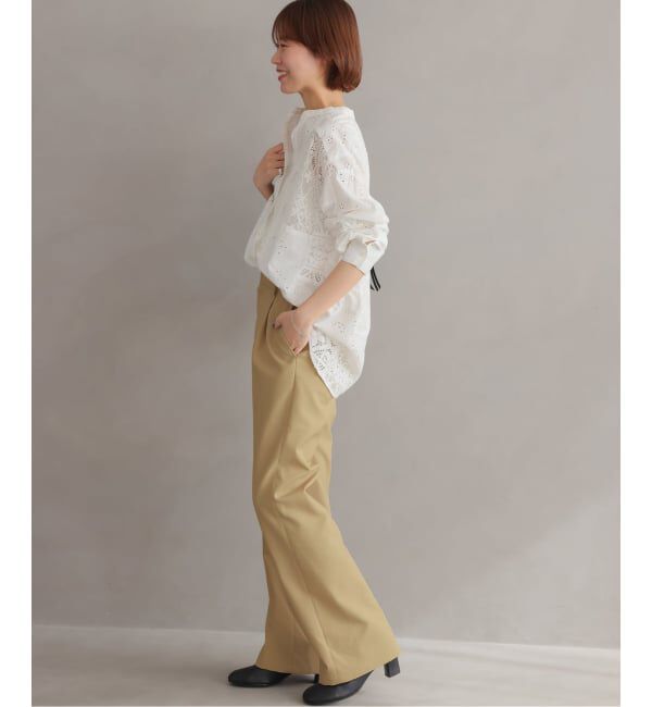 JOURNAL STANDARD relume「［26SS新作］ストレッチツイルフレアパンツ」|スラックス|