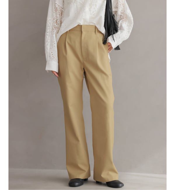 JOURNAL STANDARD relume「［26SS新作］ストレッチツイルフレアパンツ」|スラックス|