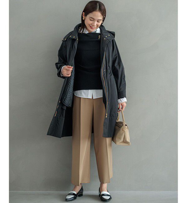 組曲「【美シルエット・ストレッチ・シワになりにくい】オシャクロス ガウチョパンツ」|その他|