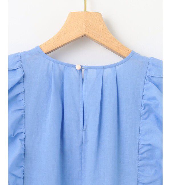 組曲「【WEB限定】ナチュラルローン ペプラムブラウス」|シャツ・ブラウス|