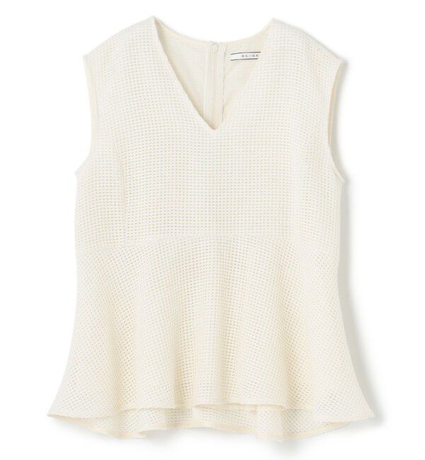 BEIGE,「PINE / ペプラムブラウス」|シャツ・ブラウス|