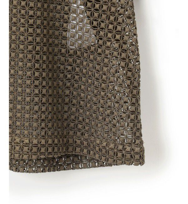 BEIGE,「NIGELLA / 異素材MIXコットンレースブラウス」|シャツ・ブラウス|