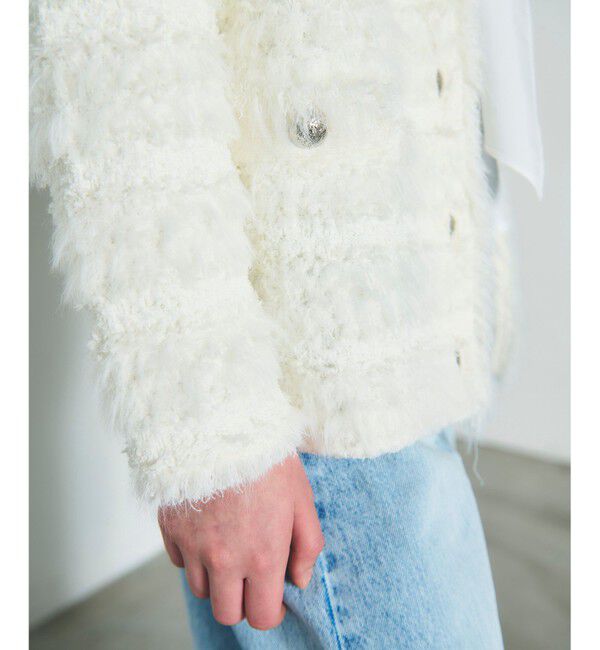 Diagram「フェザーツイードニットカーディガン」|カーディガン|