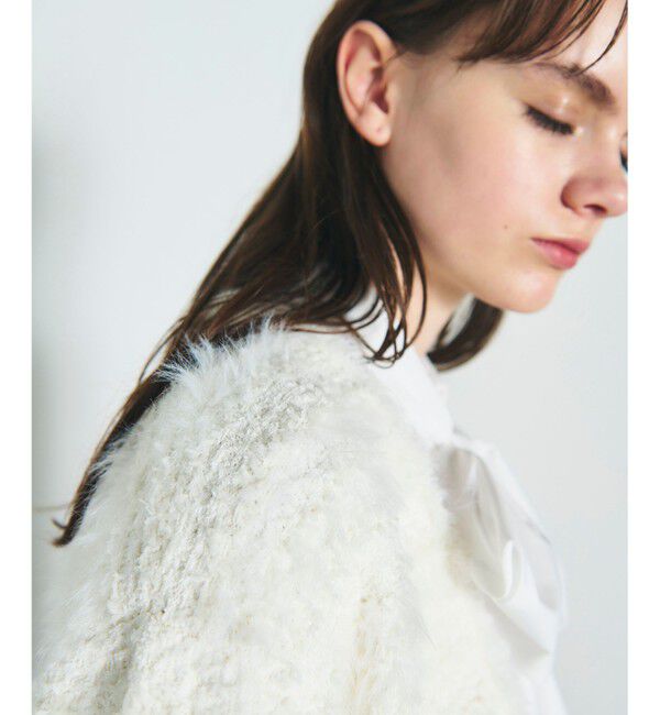 Diagram「フェザーツイードニットカーディガン」|カーディガン|