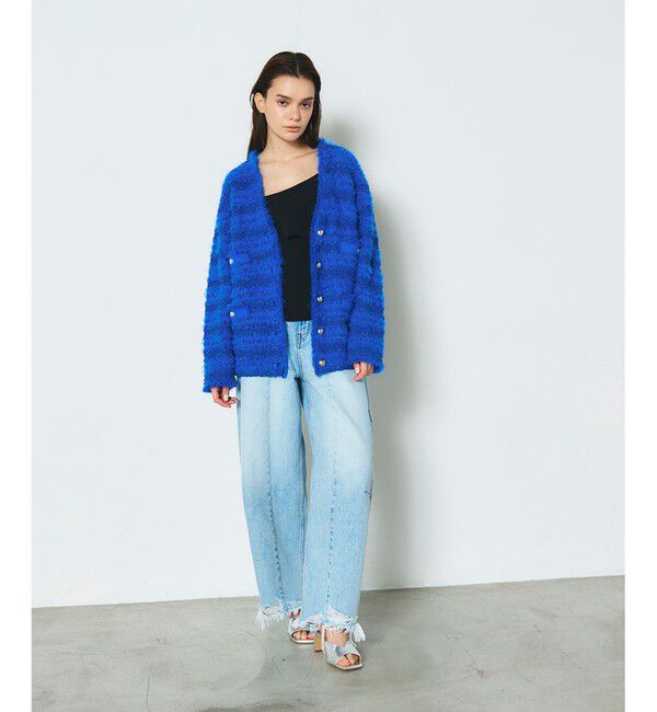 Diagram「フェザーツイードニットカーディガン」|カーディガン|