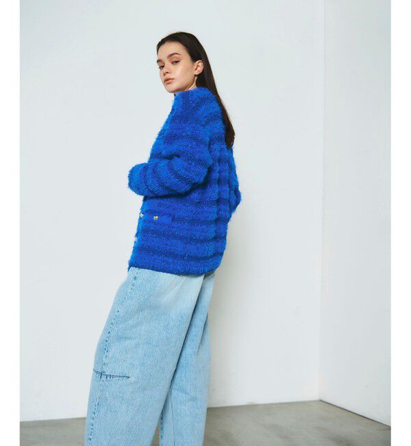 Diagram「フェザーツイードニットカーディガン」|カーディガン|