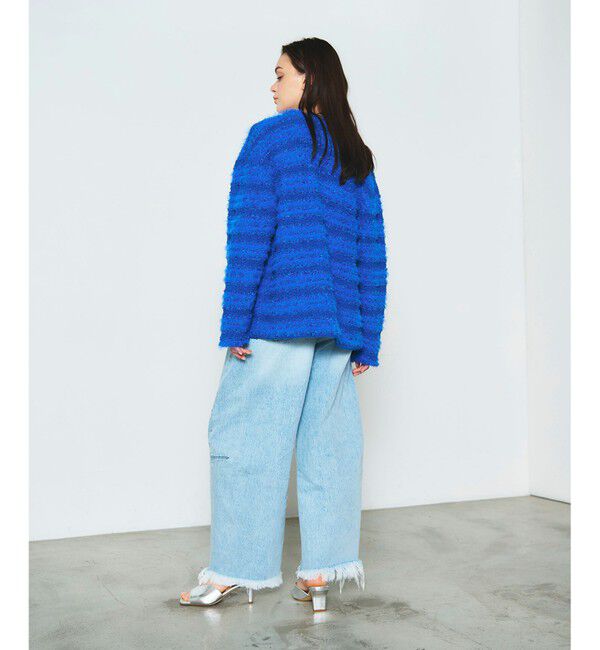 Diagram「フェザーツイードニットカーディガン」|カーディガン|