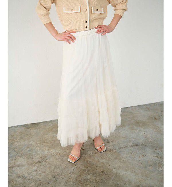 Diagram「ボリュームチュールスカート」|スカート|キナリ