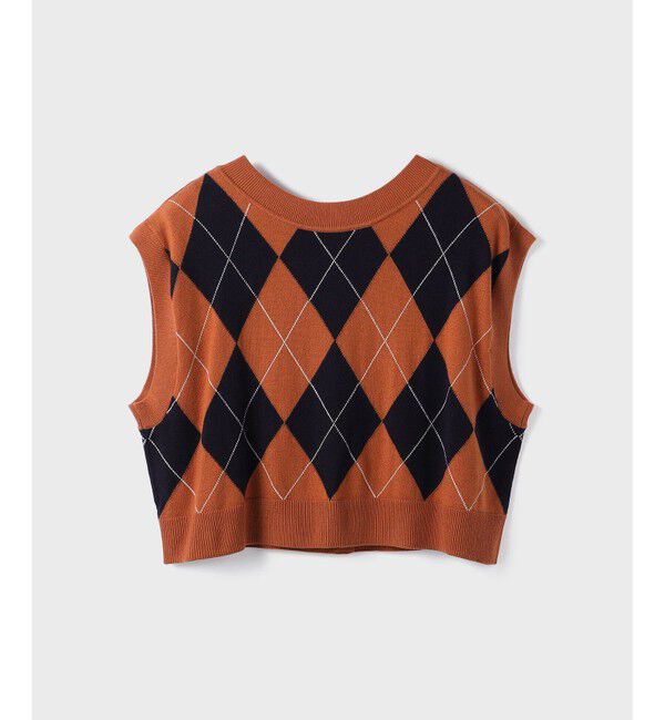 Diagram「アーガイルニットベスト」|ベスト・ジレ|