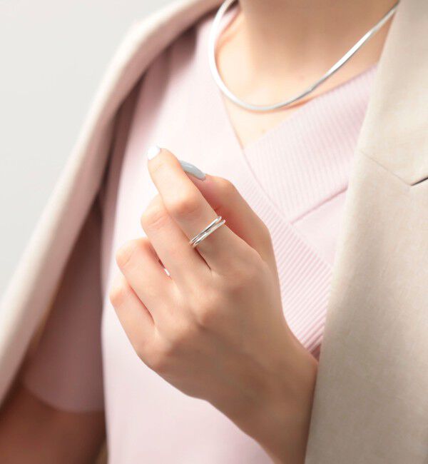 grace grace「【grace grace/グラスグラス】2連ガットリング」|リング|