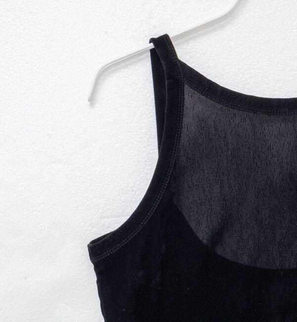 MAQWEL「【MAQWEL/マクウェル】ウォッシャブルベロアレイヤードトップス」|Tシャツ・カットソー|