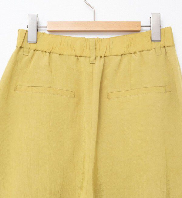 NOLLEY'S「ウォッシャブルクラッシュサテンワイドパンツ」|その他|