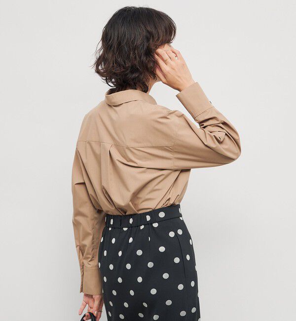 NOLLEY'S「ウォッシャブルリボン付きシャツ」|シャツ・ブラウス|