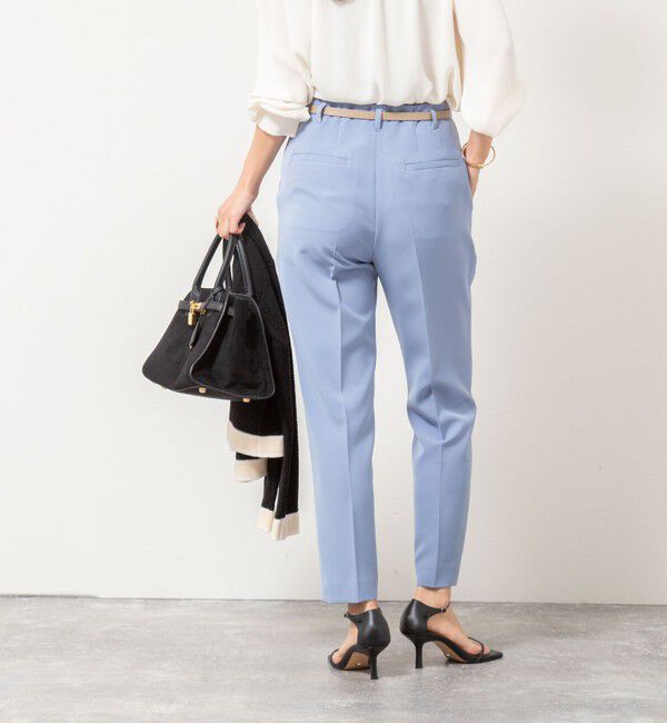 NOLLEY'S「ウォッシャブルダブルクロススリムパンツ」|その他|