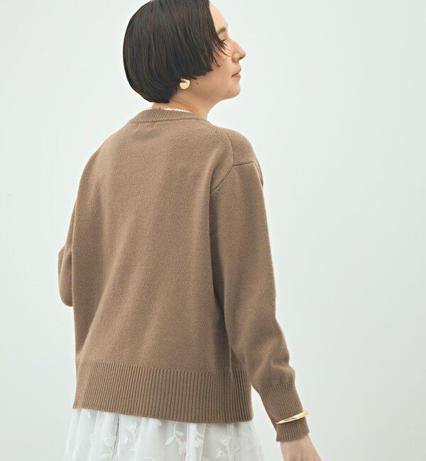 NOLLEY'S「5Gノアリスクルーネックプルオーバーニット」|ニット・セーター|