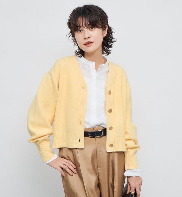 NOLLEY'S「5GノアリスVネックカーディガン」|カーディガン|