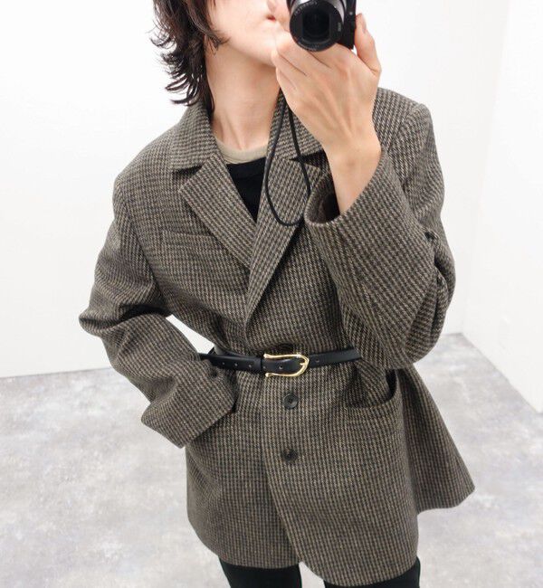 MAQWEL「【MAQWEL/マクウェル】オーバージャケット」|テーラードジャケット|